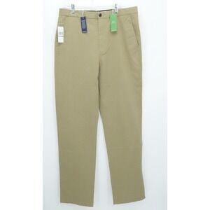 Original Penguin Pants Mens 38X38 Tan Slim Fit Chino Sustainable Stretch Office